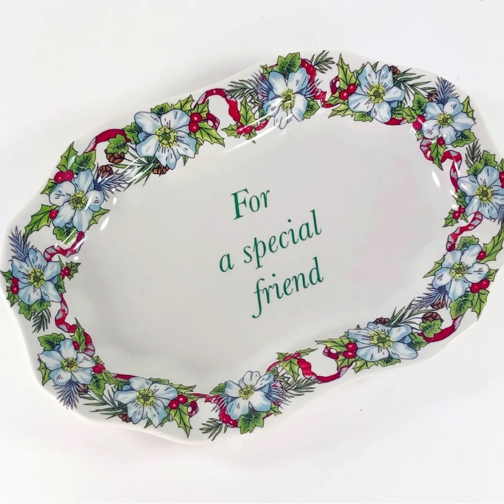 Spode Christmas Trinket Dish For A Special Friend